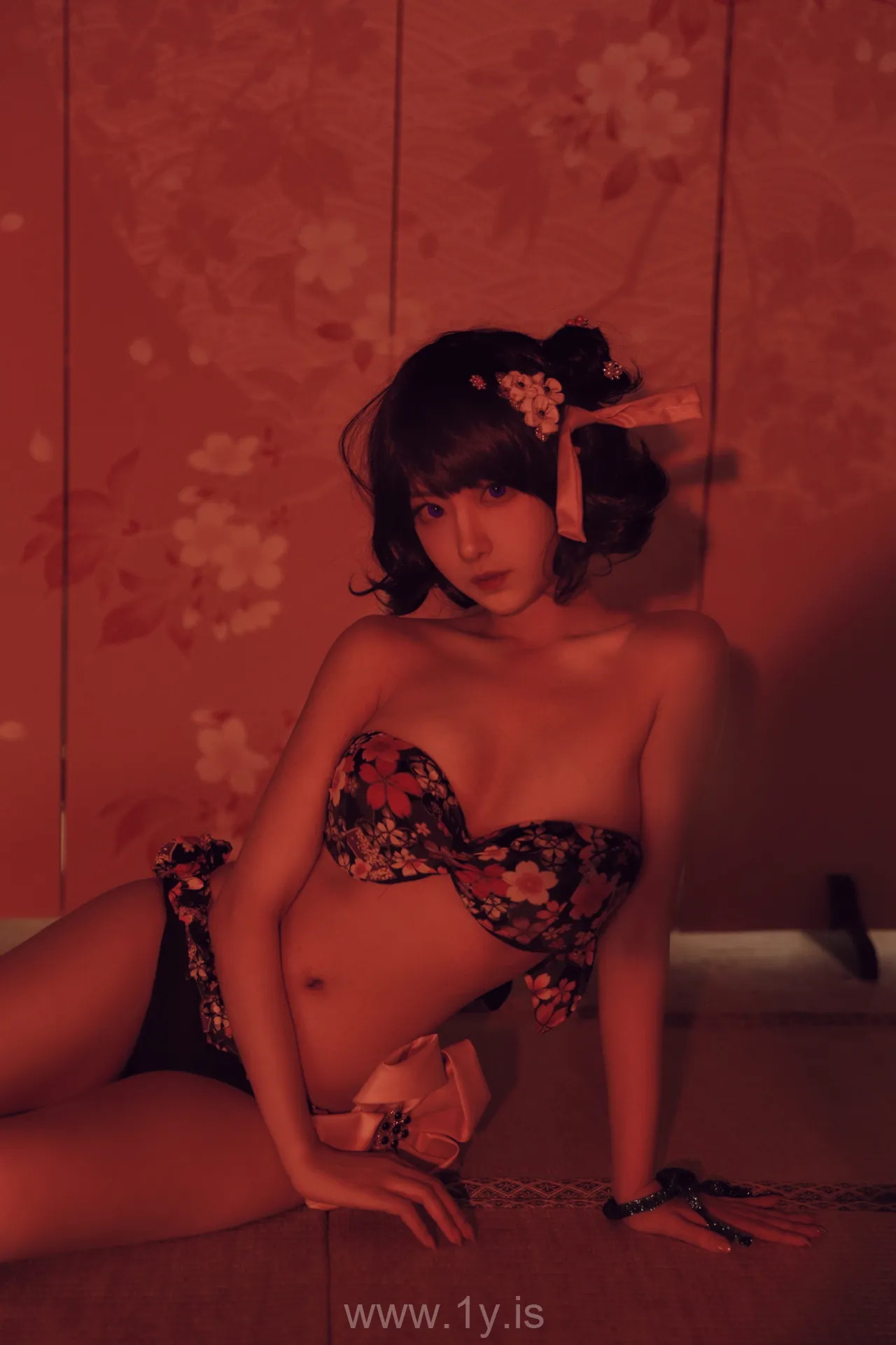 Coser@Shika小鹿鹿 NO.038 Hot & Appealing Asian Angel 北斋泳装